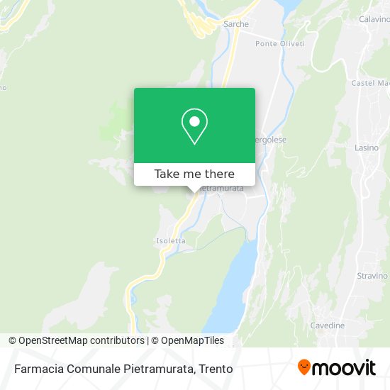 Farmacia Comunale Pietramurata map