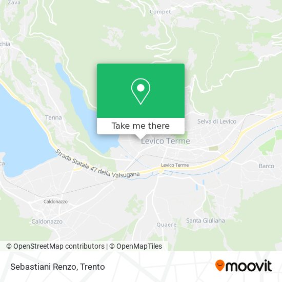Sebastiani Renzo map