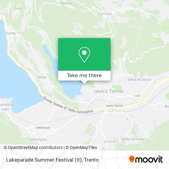 Lakeparade Summer Festival (It) map