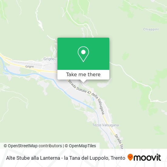 Alte Stube alla Lanterna - la Tana del Luppolo map