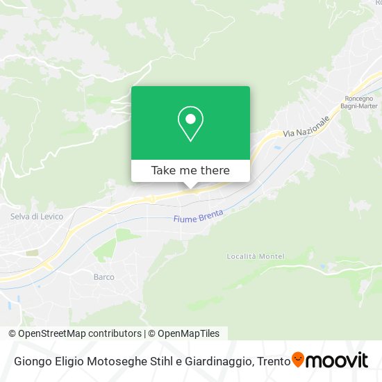 Giongo Eligio Motoseghe Stihl e Giardinaggio map