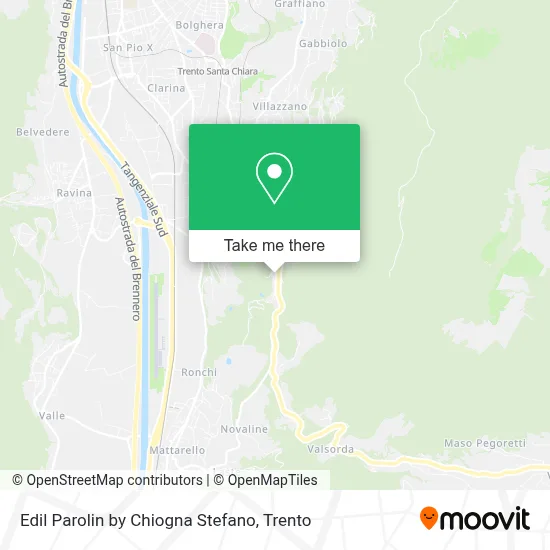 Edil Parolin by Chiogna Stefano map