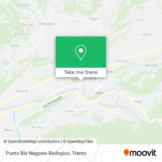 Punto Bio Negozio Biologico map
