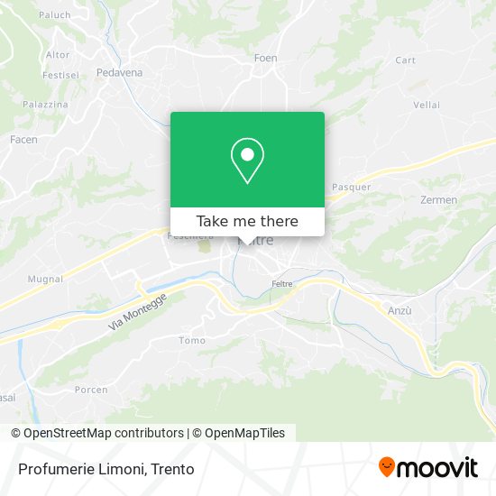 Profumerie Limoni map