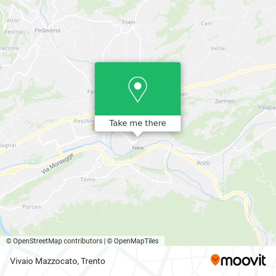 Vivaio Mazzocato map