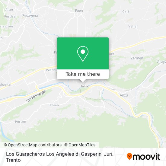 Los Guaracheros Los Angeles di Gasperini Juri map