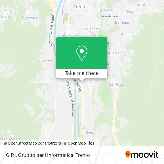 G.P.I. Gruppo per l'Informatica map