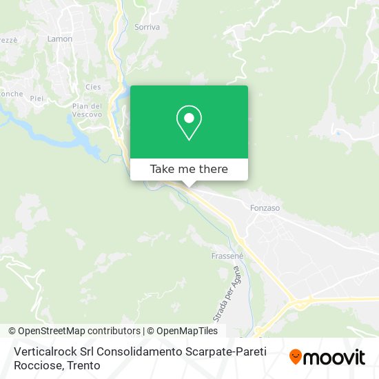 Verticalrock Srl Consolidamento Scarpate-Pareti Rocciose map