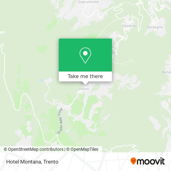 Hotel Montana map