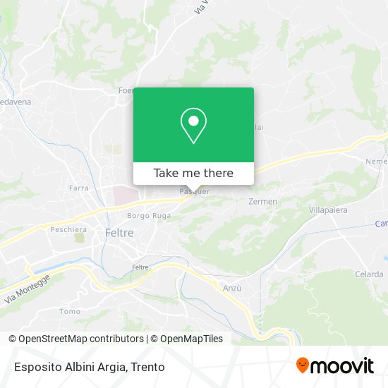 Esposito Albini Argia map