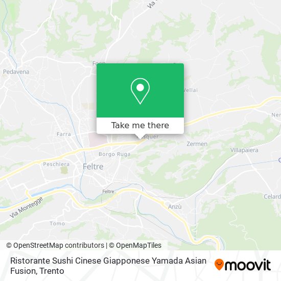 Ristorante Sushi Cinese Giapponese Yamada Asian Fusion map
