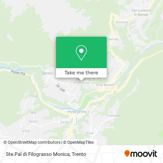 Ste.Pal di Filograsso Monica map