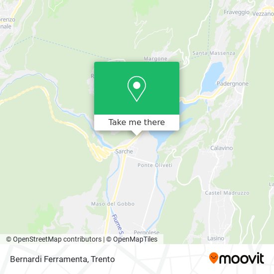 Bernardi Ferramenta map