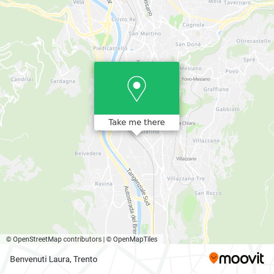 Benvenuti Laura map