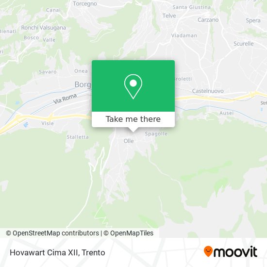 Hovawart Cima XII map
