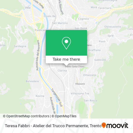 Teresa Fabbri - Atelier del Trucco Permanente map