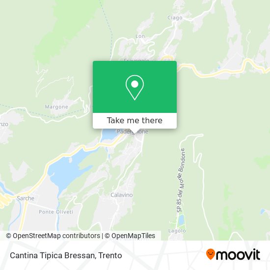 Cantina Tipica Bressan map