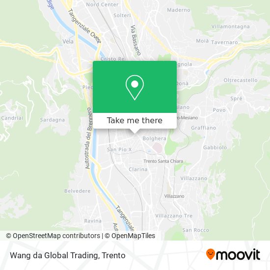 Wang da Global Trading map