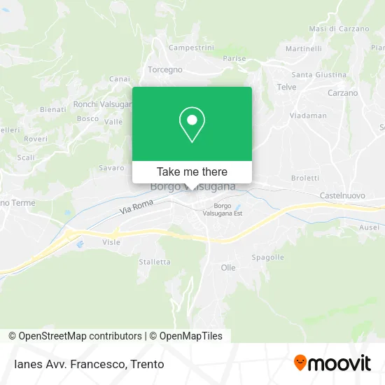 Ianes Avv. Francesco map