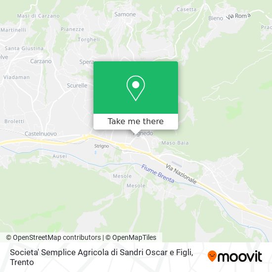 Societa' Semplice Agricola di Sandri Oscar e Figli map