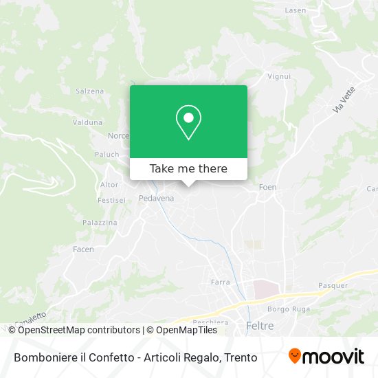 Bomboniere il Confetto - Articoli Regalo map
