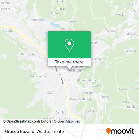 Grande Bazar di Wu Gu. map