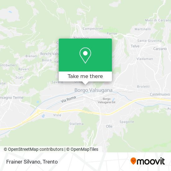 Frainer Silvano map