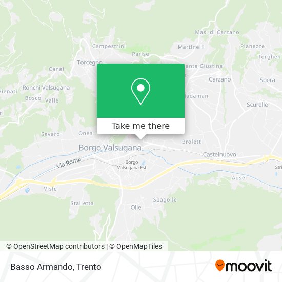 Basso Armando map