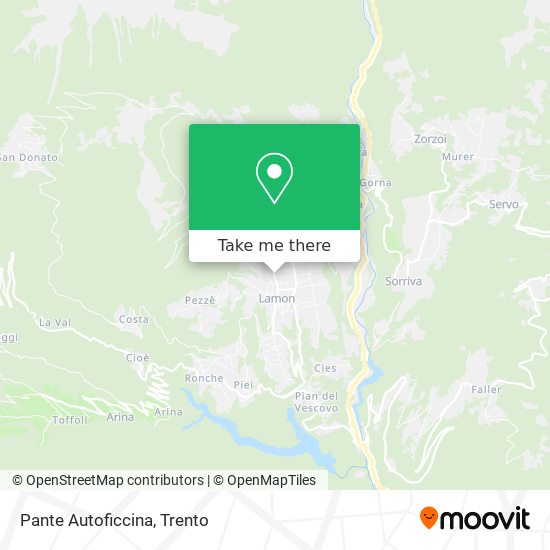Pante Autoficcina map