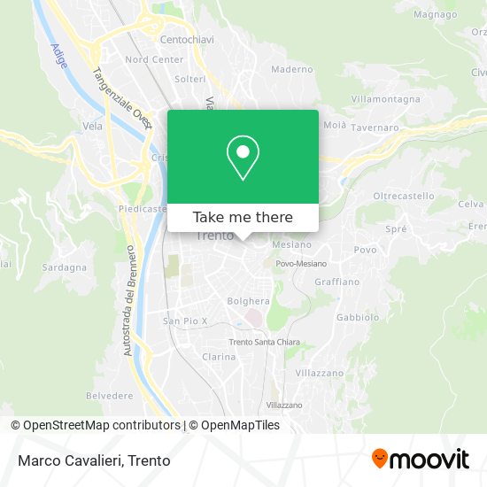 Marco Cavalieri map
