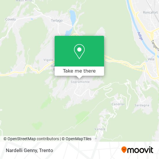 Nardelli Genny map