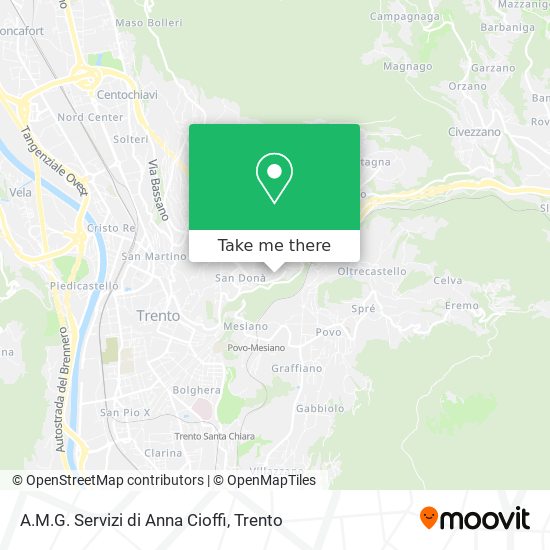 A.M.G. Servizi di Anna Cioffi map