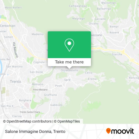 Salone Immagine Donna map