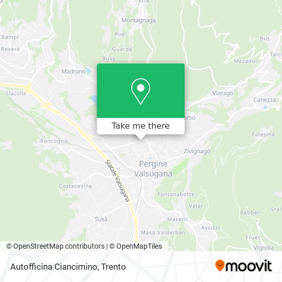 Autofficina Ciancimino map