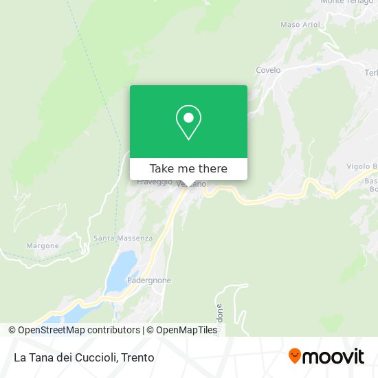 La Tana dei Cuccioli map