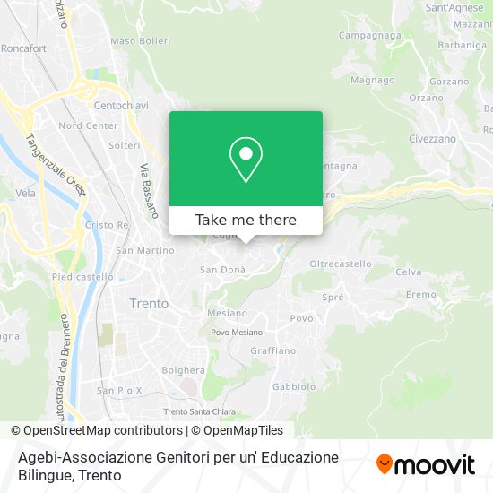 Agebi-Associazione Genitori per un' Educazione Bilingue map