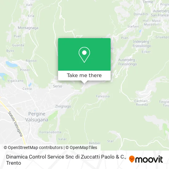 Dinamica Control Service Snc di Zuccatti Paolo & C. map