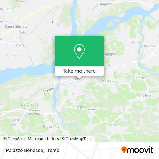 Palazzo Bonesso map