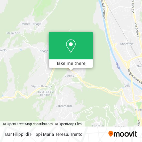Bar Filippi di Filippi Maria Teresa map