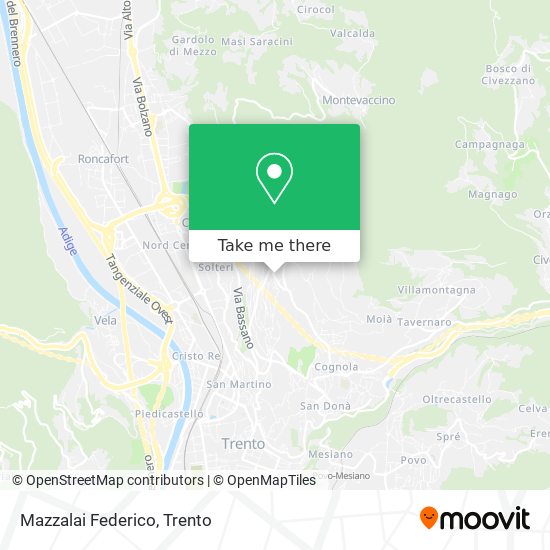 Mazzalai Federico map
