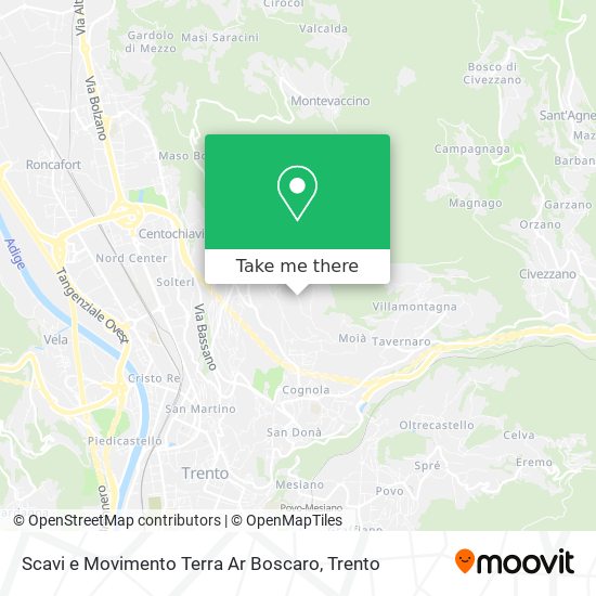 Scavi e Movimento Terra Ar Boscaro map