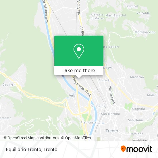 Equilibrio Trento map