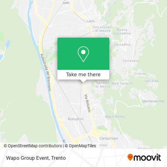 Wapo Group Event map