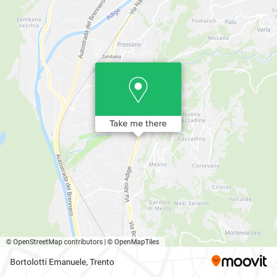 Bortolotti Emanuele map