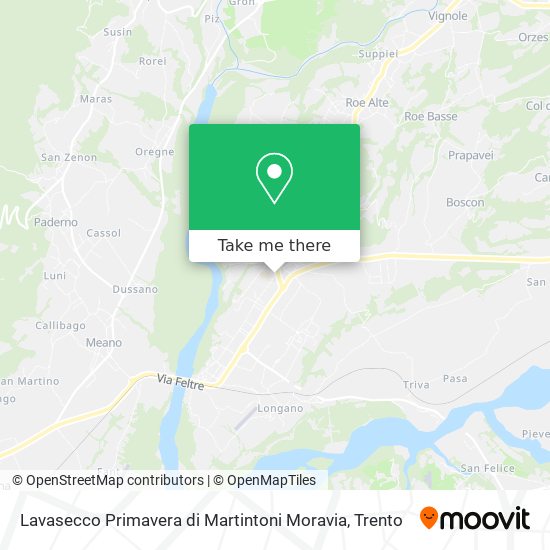 Lavasecco Primavera di Martintoni Moravia map