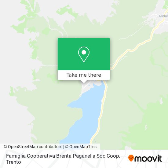 Famiglia Cooperativa Brenta Paganella Soc Coop map