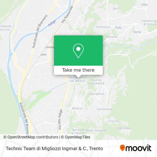 Technic Team di Migliozzi Ingmar & C. map
