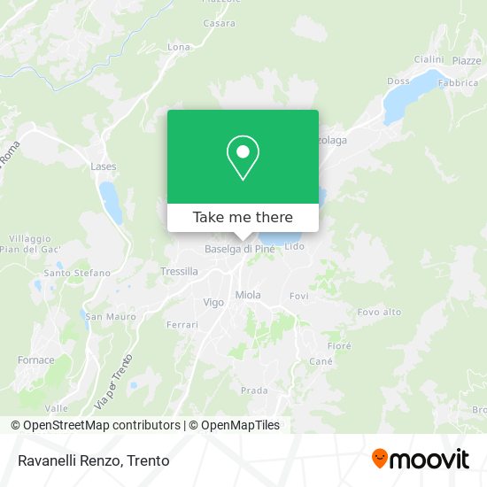 Ravanelli Renzo map