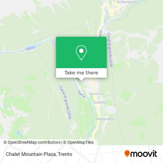 Chalet Mountain Plaza map