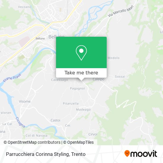Parrucchiera Corinna Styling map